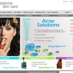 Epiderm Skin Care is an ecommerce site selling skin care products