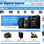 An ecommerce site selling electronic products